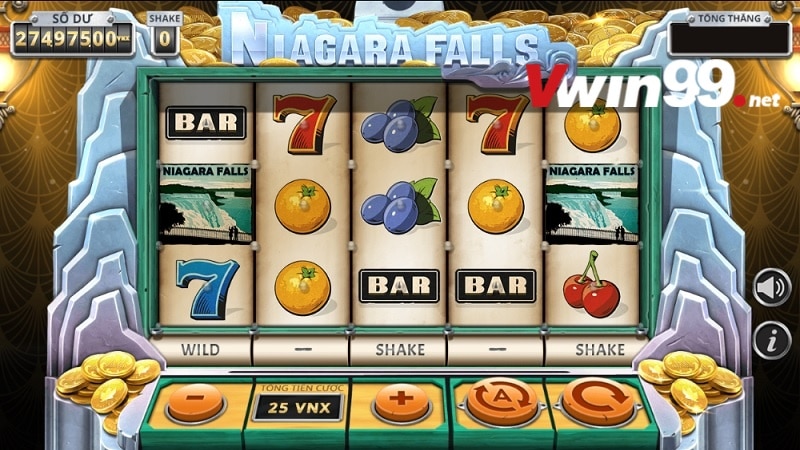 Slot game Niagara Falls - tro choi YGG