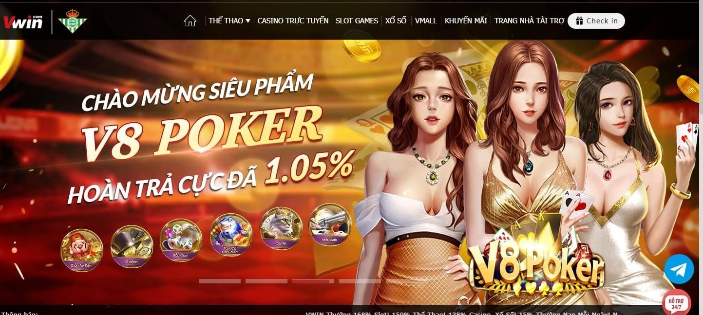 V8 Poker