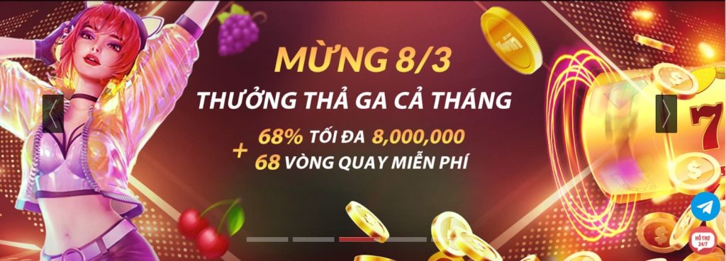 Mừng 8 tháng 3 thưởng thả ga cả tháng